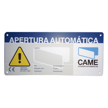 Acceso vehicular CAME 119-R224E