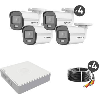 Kits de videovigilancia EPCOM Professional ColorVu B8-KIT-CV