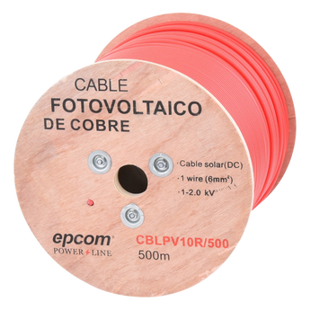 Energía solar EPCOM Powerline CBL-PV-10R/500