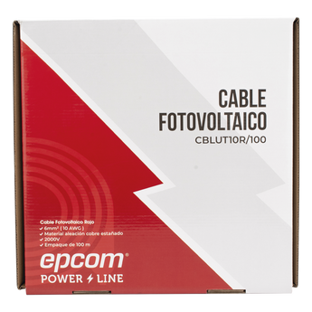 Energía solar EPCOM Powerline CBL-UT-10R/100