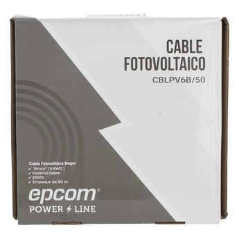 Energía solar EPCOM Powerline CBLPV6B/50