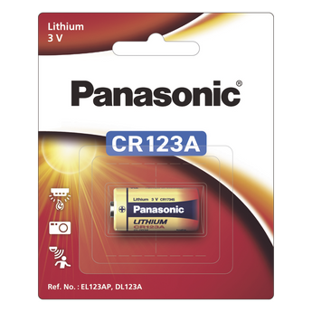 Baterías Panasonic CR123APA/1B
