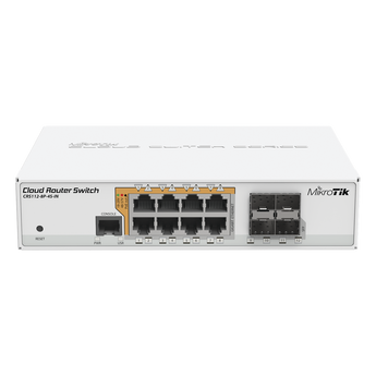 Switches MikroTik CRS112-8P-4S-IN