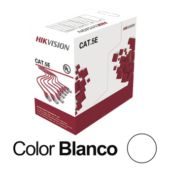 Cable UTP en bobina Hikvision DS-1LN5E-SW