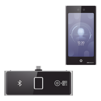 Lectoras y credenciales Hikvision DS-K1T673DWX/K