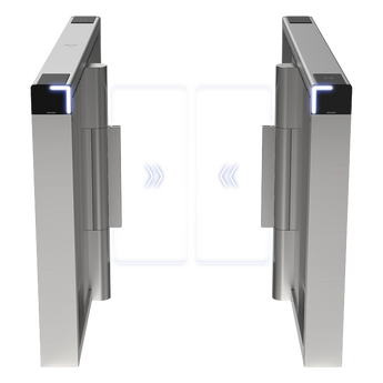 Torniquetes y puertas de cortesía Hikvision DS-K3B530X-LR/MPG-DP90