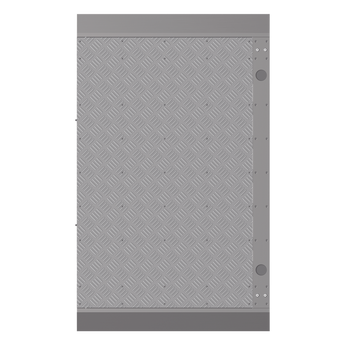Torniquetes y puertas de cortesía Hikvision DS-K3B961TX-BASE900-M