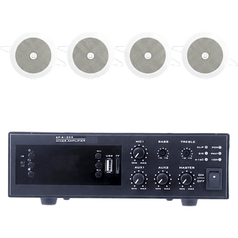 Audio residencial y comercial EPCOM ProAudio EPB120E/4CS