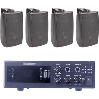 Audio residencial y comercial EPCOM ProAudio EPB120E/4WS