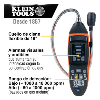 Sensores y detectores para alarma Klein Tools ET-120