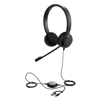 Videoconferencia Jabra EVOLVE20-DUO-MS-USB-C/A