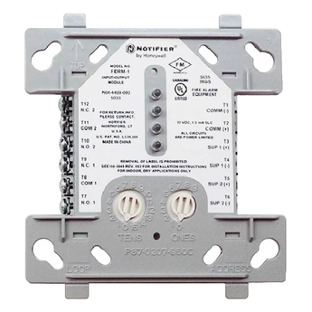 Paneles de detección de incendio Notifier FDRM-1