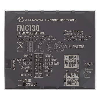 GPS y telemática Teltonika FMC130