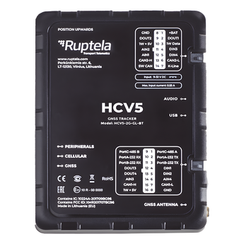 GPS y telemática Ruptela HCV5