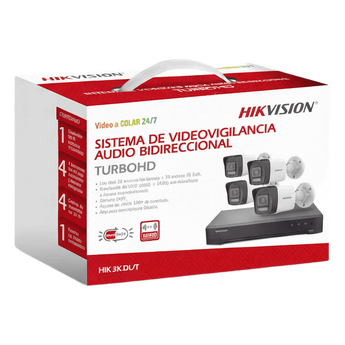 Kits de videovigilancia Hikvision HIK-3K-DL/T