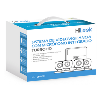 Kits de videovigilancia HiLook HL-1080-PS4