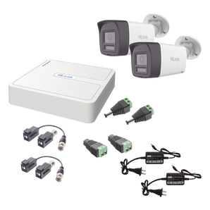 Kits de videovigilancia HiLook ColorVu HL-1080P-2B-TWA