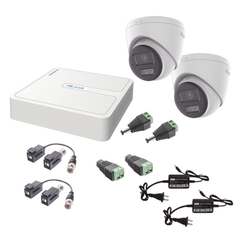 Kits de videovigilancia HiLook AcuSense HL-1080P-2E-TWA