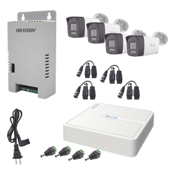 Kits de videovigilancia HiLook AcuSense HL-1080P-4B-TWA