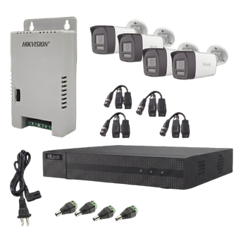 Kits de videovigilancia HiLook ColorVu HL-2080P-4B-TWA