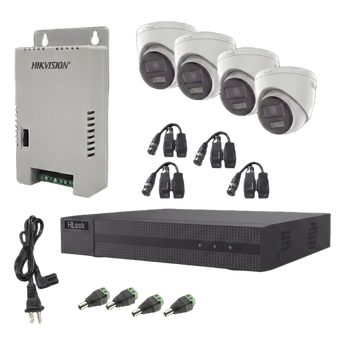 Kits de videovigilancia HiLook ColorVu HL-2080P-4E-TWA