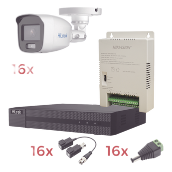 Kits de videovigilancia EPCOM ColorVu HL1080PL/16BCA