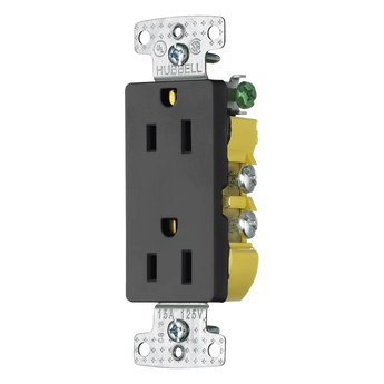 Material eléctrico Hubbell HUB-RRD-15BK