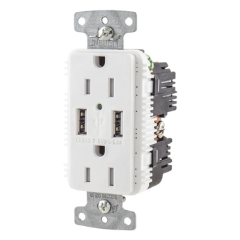 Material eléctrico Hubbell HUB-USB-15A-5W