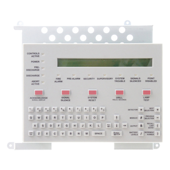 Paneles de detección de incendio Notifier KDM-R2-SP