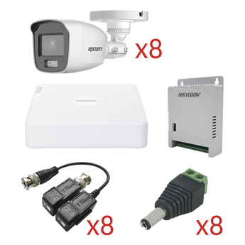Kits de videovigilancia EPCOM KESTG8T8BG/A