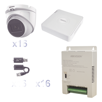 Kits de videovigilancia EPCOM Professional KESTXLT16EW