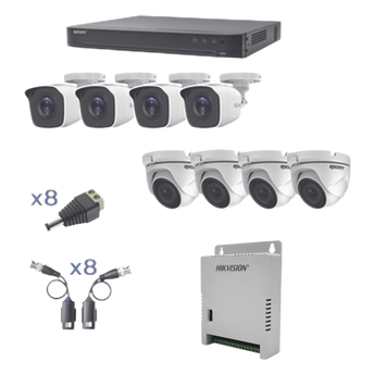 Kits de videovigilancia EPCOM Professional KEVTX8T4BW/4EW