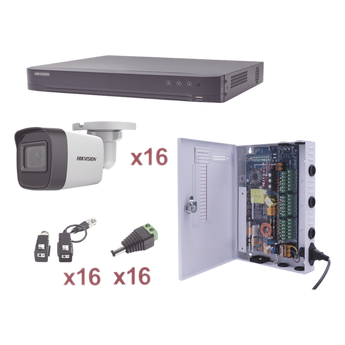 Kits de videovigilancia Hikvision KH1080P16BW
