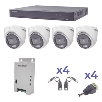 Kits de videovigilancia Hikvision ColorVu KH1080P4EC
