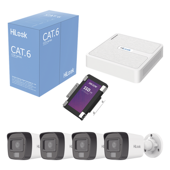 Kits de videovigilancia HiLook KIPH4B/SSD1TB
