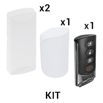 Sensores y detectores para alarma Sfire KIT-RF-SFIRE-DSC-2