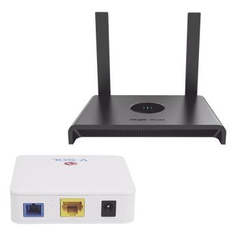 Equipos GPON (OLT y ONU) Ruijie KIT1-VPON-WIFI