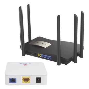 Fibra óptica y GPON Ruijie KIT2-VPON-MESH