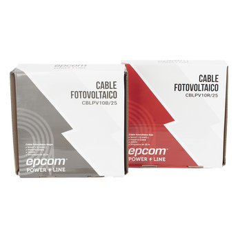 Energía solar EPCOM Powerline KIT2CBLPV10RB/25