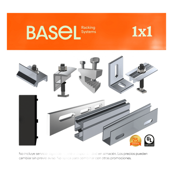 Energía solar Basel KITBASEL1X1