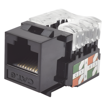 Jacks y conectores LinkedPro LP-KJ-601-BK