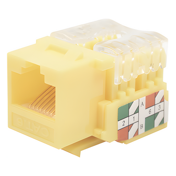 Jacks y conectores LinkedPro LP-KJ-601-YE
