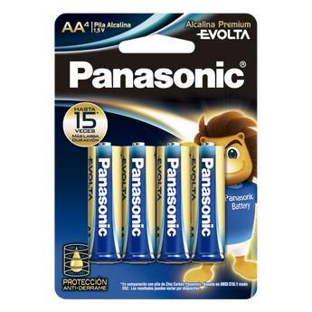 Baterías Panasonic LR6EGL/4B