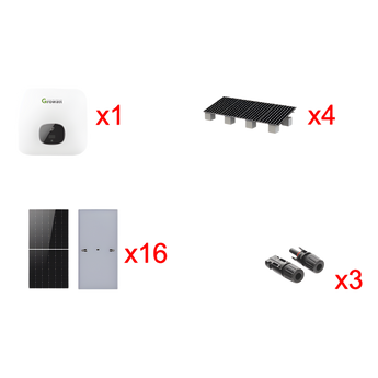 Energía solar Growatt MIN10000KIT1