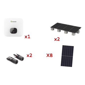 Energía solar Growatt MIN5000KIT1
