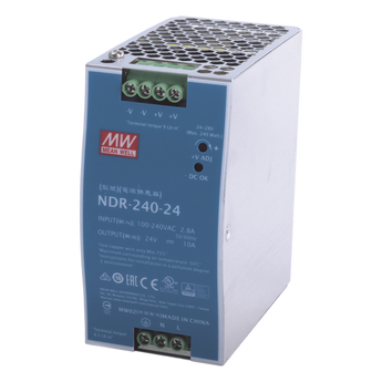 Fuentes de poder industriales Meanwell NDR24024