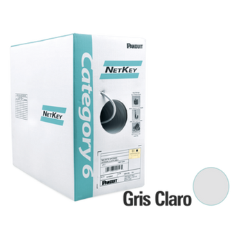 Cable UTP en bobina Panduit NUC6C04IG-ME
