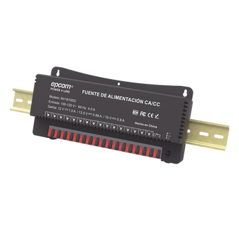 Fuentes de alimentación para seguridad EPCOM Powerline NV-1615-DC