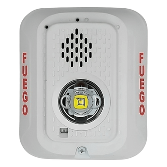 Notificación (sirenas/estrobos) System Sensor P2WLEDSP