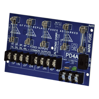 Fuentes de alimentación para seguridad Altronix PD4